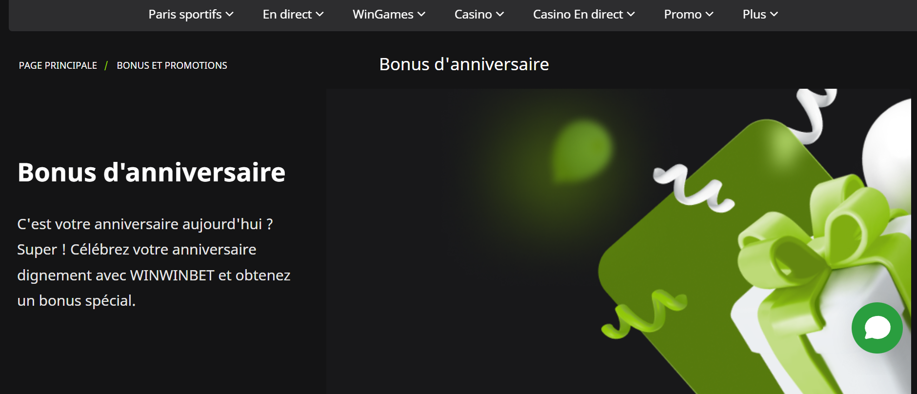 WinWin Bonus pour les clients existants WinWin Bonus pour les clients existants